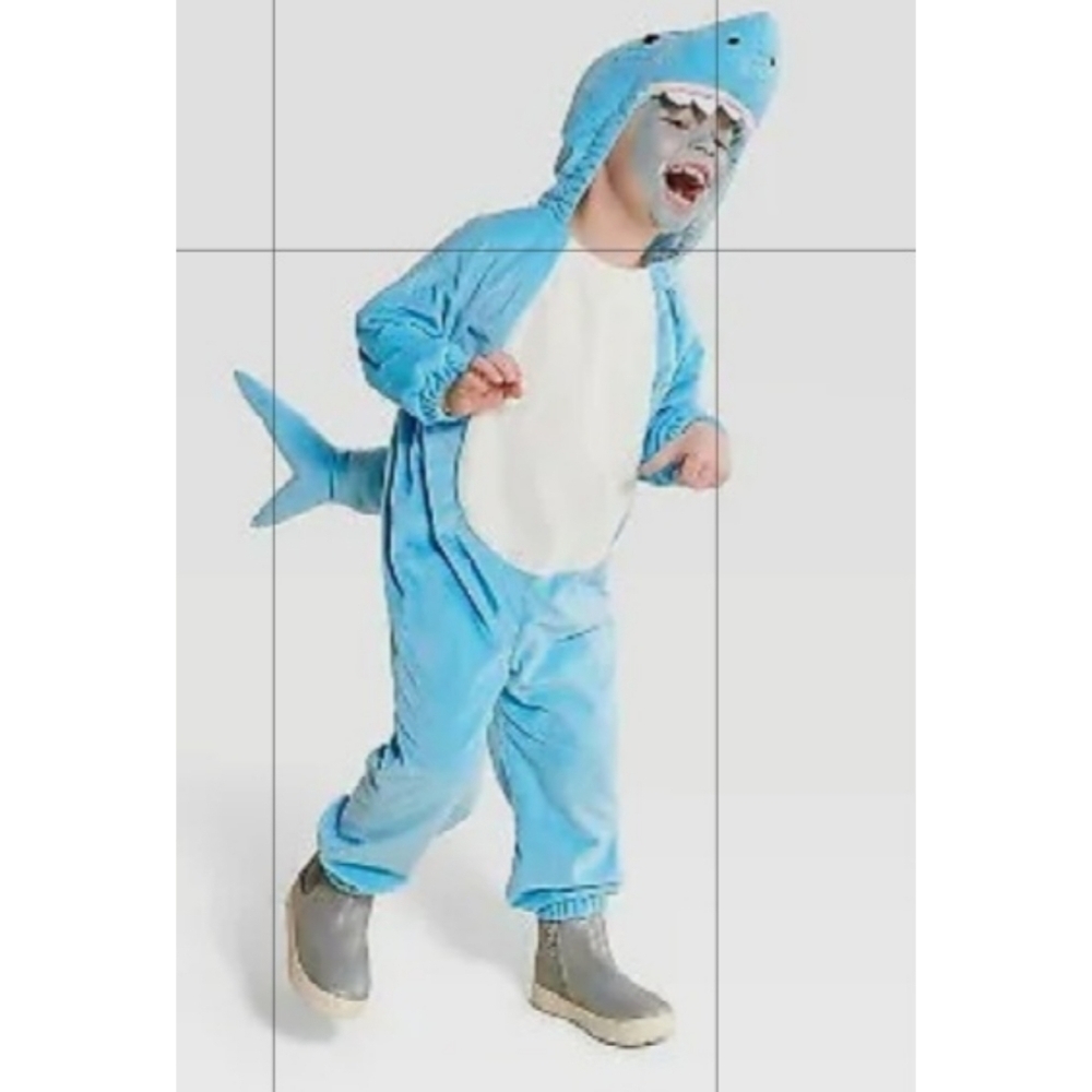 NEW Hyde & EEK Toddler Shark Costume